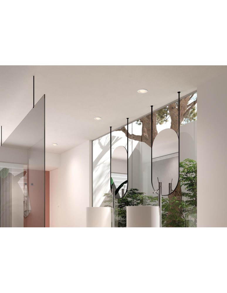 MDC Lampa podtynkowa łazienkowa OASIS biały LED 6W ø130mm 5000K IP44 579268105