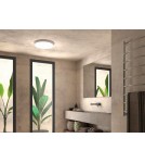MDC Lampa sufitowa łazienkowa MARES biały LED 24W Ø350mm 4000K IP44 578796805