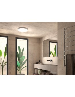 MDC Lampa sufitowa łazienkowa MARES biały LED 24W Ø350mm 4000K IP44 z czujnikiem 578796810 - product 2