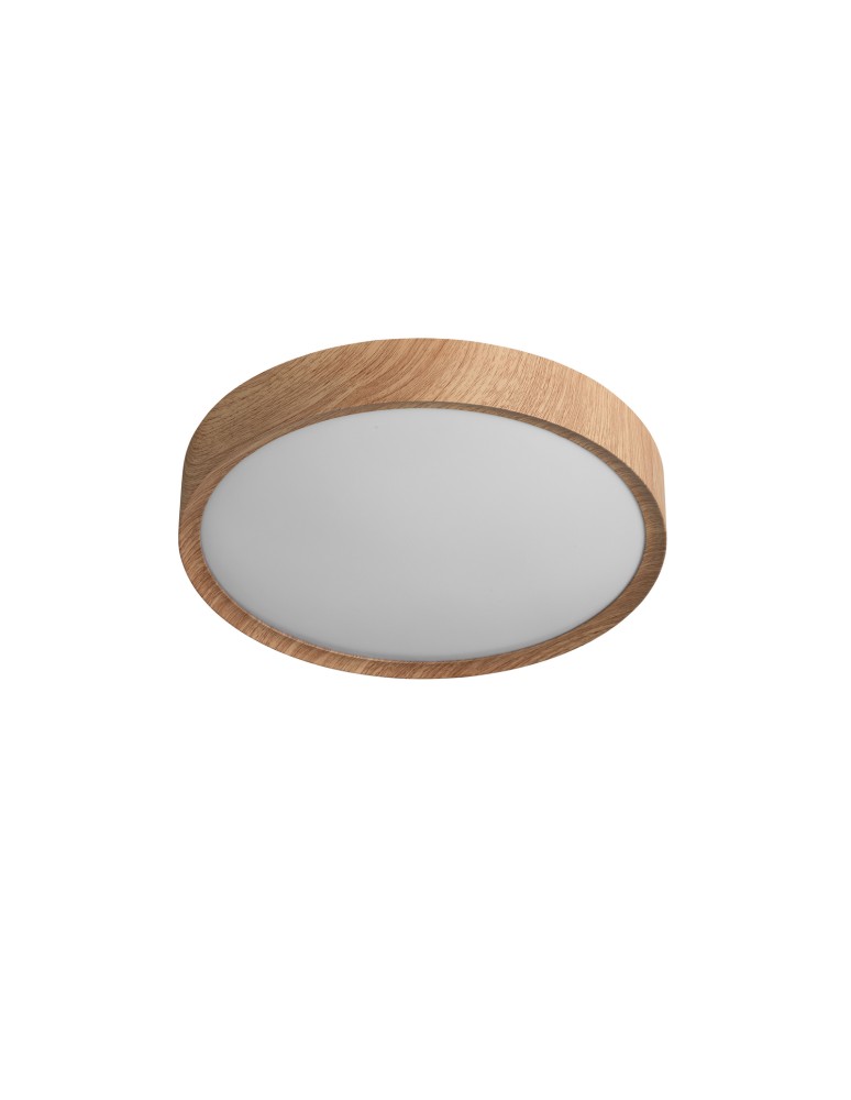 MDC Lampa sufitowa łazienkowa ASLI naturalny LED 24W 335mm CCT 3000-3750-4500K IP44 577105542