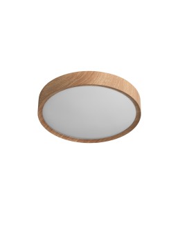 MDC Lampa sufitowa łazienkowa ASLI naturalny LED 24W 335mm CCT 3000-3750-4500K IP44 577105542