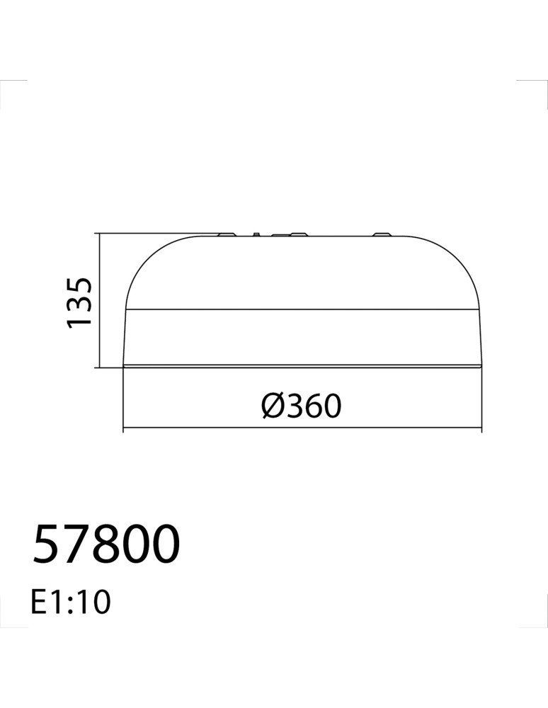 MDC Lampa sufitowa łazienkowa TOKIO naturalny 3xE27 IP44 578005501