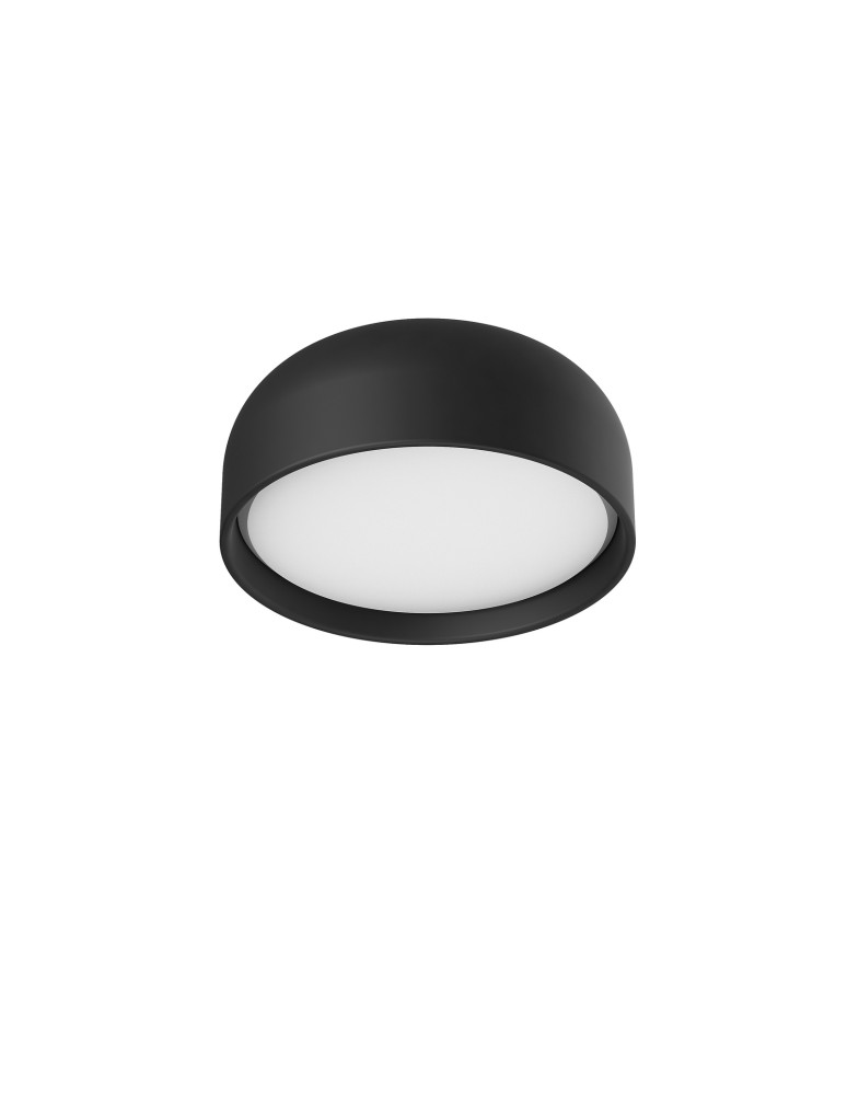 MDC Lampa sufitowa łazienkowa TOKIO czarny mat 3xE27 IP44 578009101