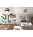 MDC Wentylator MARA naturalny Ø61 DC 30W LED 24W CCT zmienna barwa , pilot 579555509