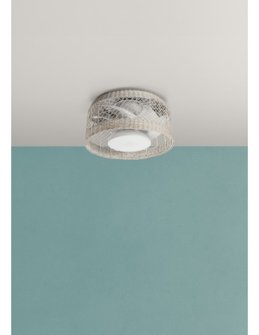 MDC Wentylator IBIZA biały Ø61 DC 30W LED 24W CCT zmienna barwa , pilot 579568109 - product 2
