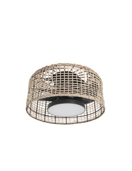 MDC Wentylator MADEIRA naturalny Ø61 DC 30W LED 24W CCT zmienna barwa , pilot 579575509