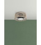 MDC Wentylator MADEIRA naturalny Ø61 DC 30W LED 24W CCT zmienna barwa , pilot 579575509