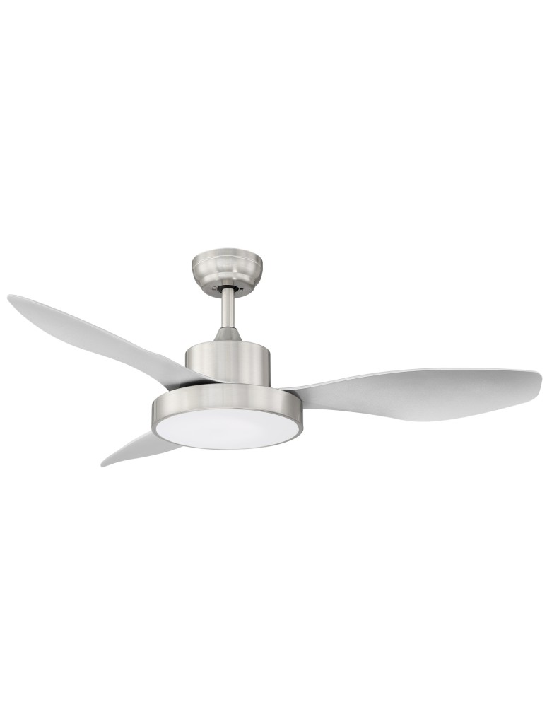 MDC Wentylator RIGA chrom matowy Ø120 DC 32W 3A + LED 36W CCT zmienna barwa 589633509