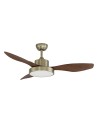 View MDC Wentylator RIGA mosiądz antyczny Ø120 DC 32W 3A + LED 36W CCT zmienna barwa 589634309