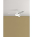 MDC Wentylator RIGA biały Ø120 DC 32W 3A + LED 36W CCT zmienna barwa 589638109