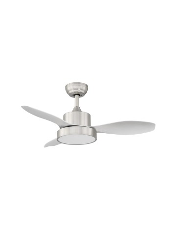 MDC Wentylator RIGA XS chrom matowy Ø96 DC 30W 3A LED 24W CCT zmienna barwa , pilot 589643509