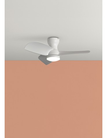 MDC Wentylator CRETA biały Ø915 DC 30W 3A LED 24W CCT zmienna barwa, pilot 589618109 - product 2