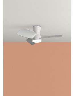 MDC Wentylator CRETA biały Ø915 DC 30W 3A LED 24W CCT zmienna barwa, pilot 589618109 - produkt 2