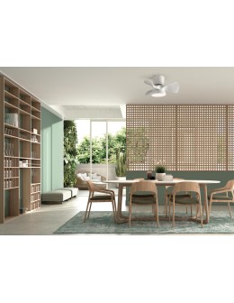 MDC Wentylator VIENA biały Ø56 DC 26W LED 24W CCT zmienna barwa, APP TUYA 588588109 - product 2