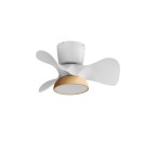 MDC Wentylator VIENA biały, naturalny Ø56 DC 26W LED 24W CCT zmienna barwa, APP TUYA 588588709