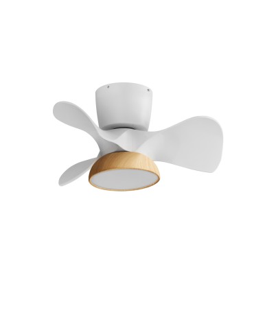 MDC Wentylator VIENA biały, naturalny Ø56 DC 26W LED 24W CCT zmienna barwa, APP TUYA 588588709