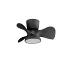 MDC Wentylator VIENA czarny Ø56 DC 26W LED 24W CCT zmienna barwa, APP TUYA 588589109