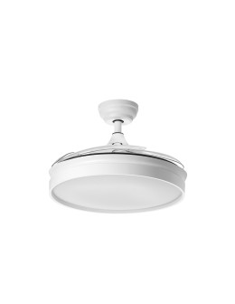 MDC Wentylator BLANES biały Ø107 DC 32W 4A LED 36W CCT zmienna barwa, pilot 588648109 - product 2