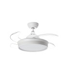 MDC Wentylator BLANES XS biały Ø915 DC 22W LED 24W CCT zmienna barwa, pilot 588658109