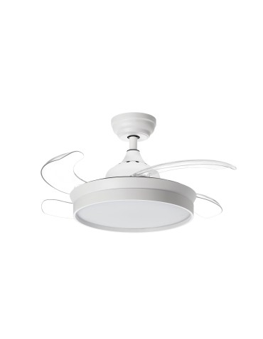 MDC Wentylator BLANES XS biały Ø915 DC 22W LED 24W CCT zmienna barwa, pilot 588658109