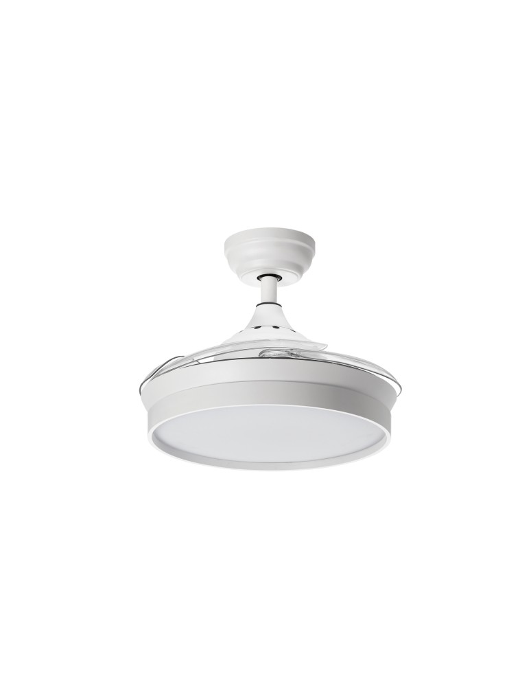 MDC Wentylator BLANES XS biały Ø915 DC 22W LED 24W CCT zmienna barwa, pilot 588658109