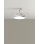 MDC Wentylator BLANES XS biały Ø915 DC 22W LED 24W CCT zmienna barwa, pilot 588658109