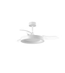 MDC Wentylator LISBOA biały Ø1065 DC 30W 3A LED 50W CCT zmienna barwa, pilot 588688109