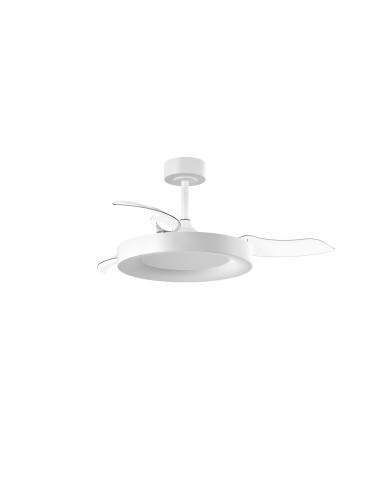 MDC Wentylator LISBOA biały Ø1065 DC 30W 3A LED 50W CCT zmienna barwa, pilot 588688109