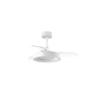 MDC Wentylator LISBOA XS biały Ø915 DC 25W LED 45W CCT zmienna barwa, pilot 588698109