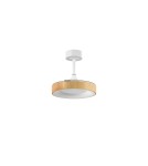 MDC Wentylator LISBOA XS biały, drewniany Ø915 DC 25W LED 45W CCT zmienna barwa 588698709