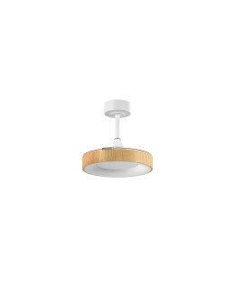 MDC Wentylator LISBOA XS biały, drewniany Ø915 DC 25W LED 45W CCT zmienna barwa 588698709 - produkt 2