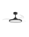 View MDC Wentylator CORFU BK Ø107 DC 33W 3A LED 42W CCT zmienna barwa, pilot 599209109