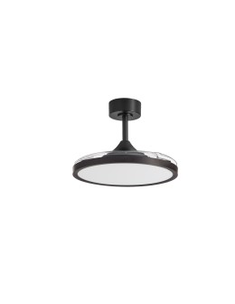 MDC Wentylator CORFU BK Ø107 DC 33W 3A LED 42W CCT zmienna barwa, pilot 599209109 - product 2