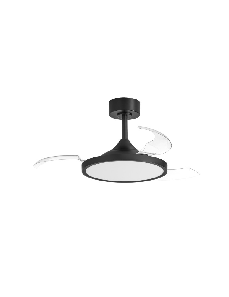 MDC Wentylator CORFU XS BK Ø91 DC 30W 3A LED 36W CCT zmienna barwa, pilot 599219109