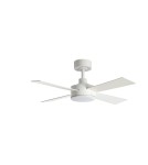 MDC Wentylator TASOS biały, naturalny BLADES Ø107 DC 30W LED 24W CCT zmienna barwa, pilot 599238709