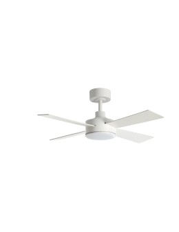 MDC Wentylator TASOS biały, naturalny BLADES Ø107 DC 30W LED 24W CCT zmienna barwa, pilot 599238709 - produkt 2