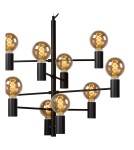 Chandelier chandeliers - Lucide LEANNE Pendant 1xE27 black 21421/10/30 - product 15