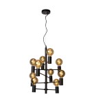 Chandelier chandeliers - Lucide LEANNE Pendant 1xE27 black 21421/10/30 - product 17