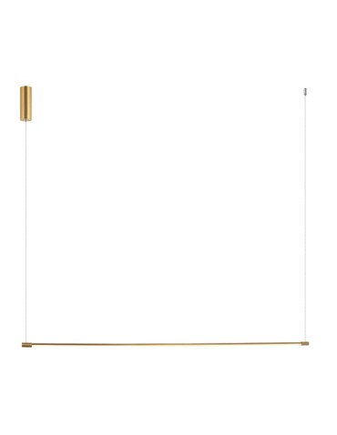 Zambelis Wisząca LED 19W 3000K Aluminium Złoty 20120