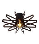 Ceiling lamps - Lucide ZIDANE Ceiling 1xE27 black 77184/45/30 - product 1