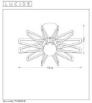 Ceiling lamps - Lucide ZIDANE Ceiling 1xE27 black 77184/45/30 - product 9