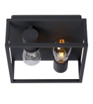 Hermetic plafonds - Lucide CARLYN Ceiling 2xE14 black 27100/02/30 - product 12