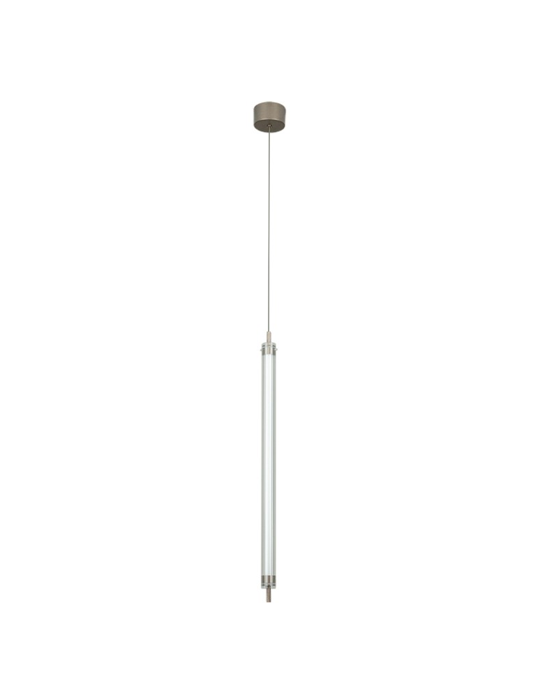 Zambelis Wisząca LED 20W 3000K Szczotkowany Kawowy 25169