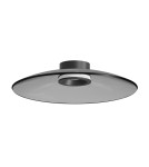 Zambelis Sufitowa LED 30W 2700K 3000K Triac Czarny Mat Szkło Dymione 25269