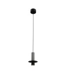 Zambelis Wisząca LED 6W 3000K Czarny Metal Beton 25378