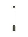 Zambelis Wisząca 1xE27 Max 10W Czarny Kamień Metal 25420