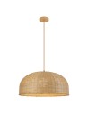 Zambelis Wisząca 1xE27 Max 40W Naturalny Rattan Brązowy Beżowy Metal 25442