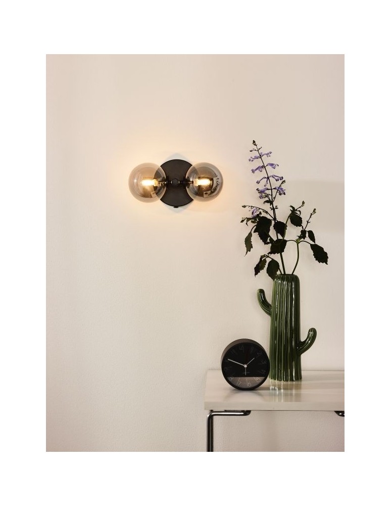 Wall lamps - Lucide TYCHO Wall lamp 2xG9 black black grey 45274/02/30 - product kolory-swiatla.pl 10
