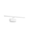 View Ideal Lux Lampa Ścienna ALMA AP D51 BIANCO Biały 224985