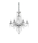 Ideal Lux Lampa Wisząca AMADEUS SP6 Transparentny/Chrom 168753